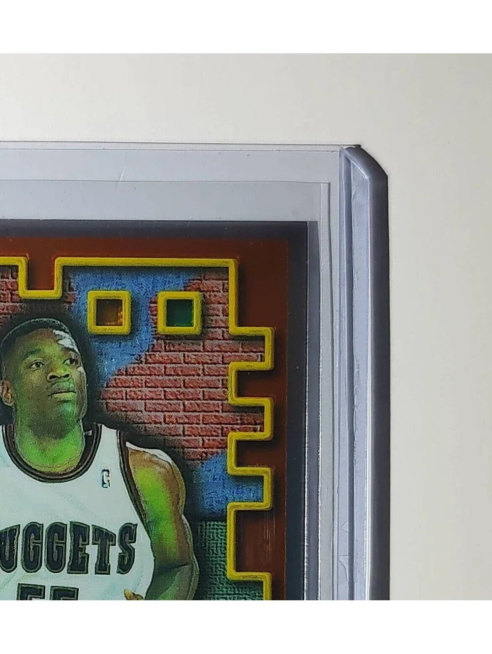 Dikembe Mutombo 1995-96 Topps Finest NBA #M42 Mysterly Nuggets